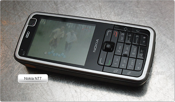 S60、行動電視二機一體　Nokia N77 娛樂滿點