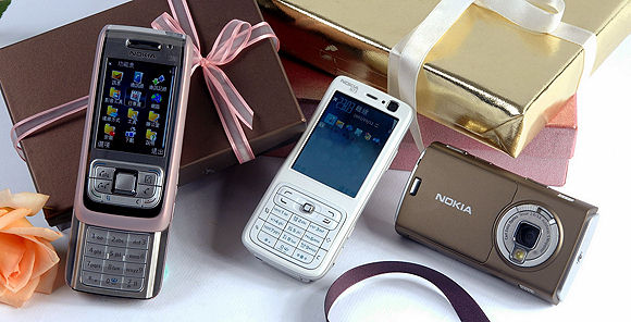 Nokia E65、N73、N95 秋冬新色上市