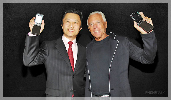 Samsung 推出 Giorgio Armani  尊爵手機
