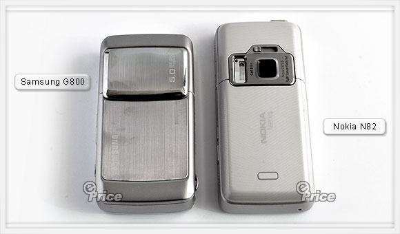 【寫真追加】Samsung G800 開箱 + N82 小 PK