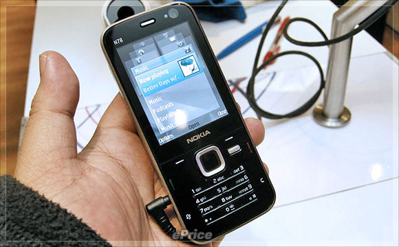 N 系第二張王牌！　Nokia N78 最速試玩報告