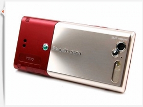 Sony Ericsson T700 金紅新色‧上市寫真