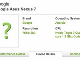 Google 平板叫 Nexus 7　內建四核 CPU、Android 4.1 系統？