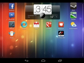 Nexus 7 可上 Android 4.1.2，首頁可橫向顯示