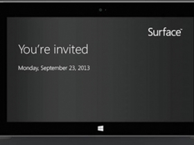 微軟 9/ 23 將發表新一代 Surface 平板