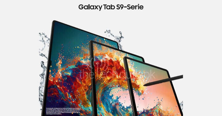 Galaxy Tab S9 宣傳圖流出   確認有 3 款型號選擇