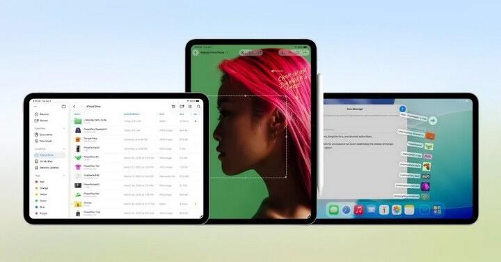 iPadOS 26 加入多浮動視窗介面、App 下拉功能選單，更可讓 iPad 化身專業錄音設備