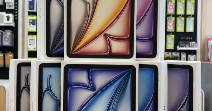 【桃園促銷】Apple iPad Air 7(2025)(M3)(WiFi-11)128G，現貨下殺只要 16,290 元即可帶回家 ！(6/5~6/11)