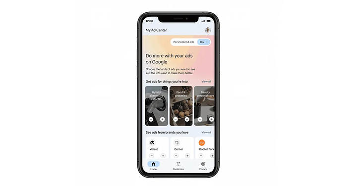 Google 將推出 My Ad Center，讓使用者方便管理廣告投放內容