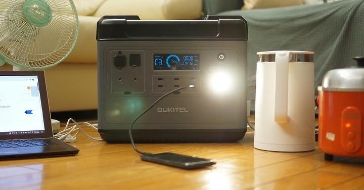 Oukitel P2001戶外大容量行動電源｜2000Wh露營 車宿 停電必備推薦