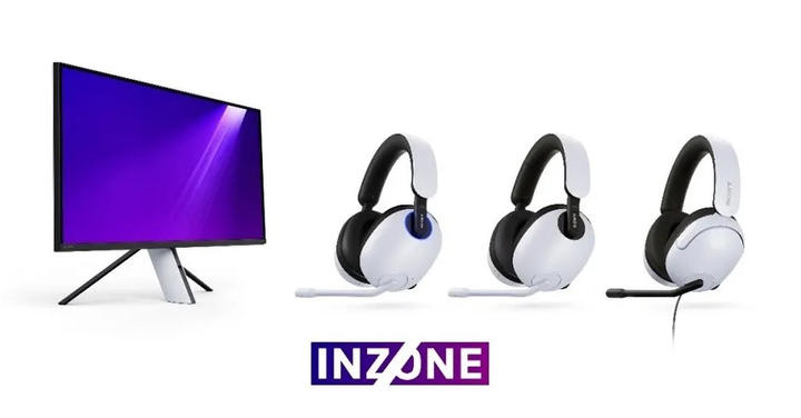 滿足更高視覺與聲音效果，Sony針對遊戲需求推出Inzone品牌外接螢幕、耳機