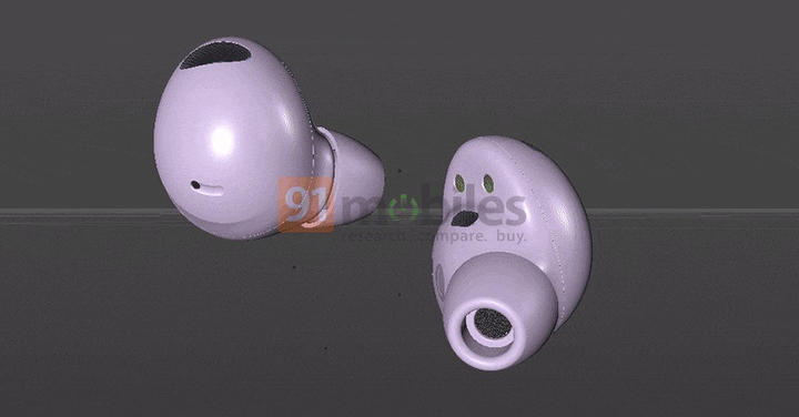 爆料大神帶來了三星 Galaxy Buds Pro2 的 360 電腦設計圖