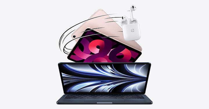 蘋果 2022 開學專案開跑，電腦類享教育價再送 AirPods 2
