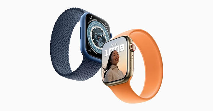 標準款 Apple Watch Series 8 將與前一代設計維持相同外觀，配色選項可能會少一些