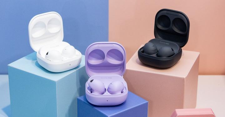 支援 24bit 高音質：Samsung Galaxy Buds 2 Pro 三色實機圖賞