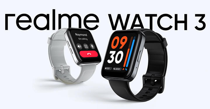 大螢幕並支援藍牙通話，realme Watch 3 發表