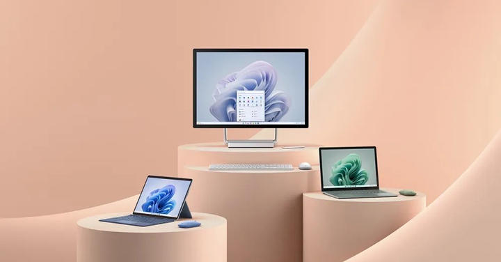 微軟更新 Surface Laptop 5、Surface Pro 9 與 Surface Studio 2+,對應不同 Windows PC 使用需求