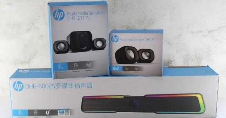 惠普HP迷你音箱(DHS-2111/DHS-2111S)與Soundbar RGB藍牙喇叭(DHE-6002S)-體積小超方便，價格漂亮好入手