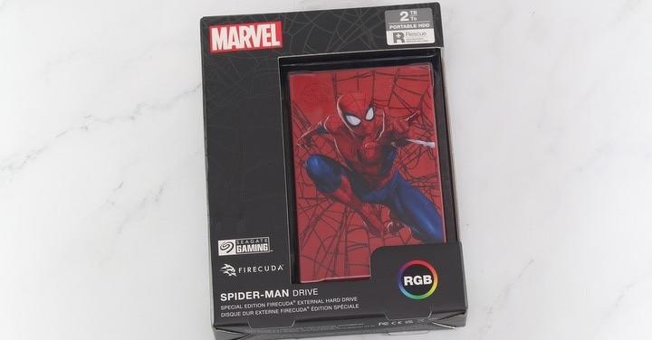 希捷Seagate Spider-Man Special Edition FireCuda外接式硬碟-Marvel蜘蛛迷看過來！2TB大容量儲存還有收藏紀念價值