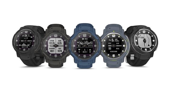 業界唯一指針款智慧全螢幕 GPS 運動錶 GARMIN INSTINCT CROSSOVER 12 月 5 日開賣