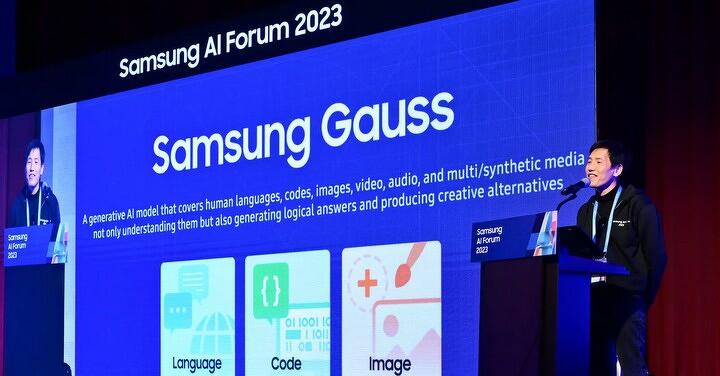 三星發表人工智慧模型 Samsung Gauss  S24 將搭載更多元的 AI 應用