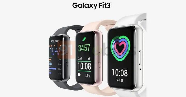 三星新款智慧手環 Galaxy Fit3  將與 Galaxy S24 系列一同亮相