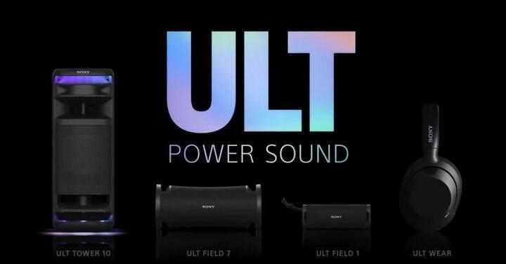 Sony 公布全新 ULT Power Sound 系列音訊產品，包含三款擴音喇叭與一款全新全罩式耳機